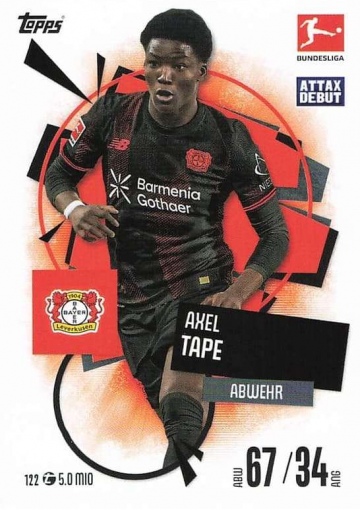 122 Axel Tape MA Debut ( MABL25/26 )