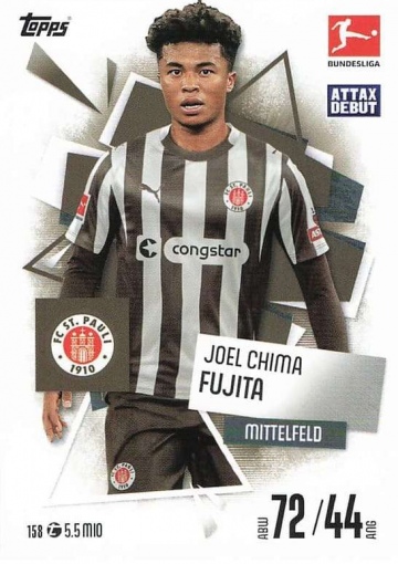 158 Joel Chima Fujita MA Debut ( MABL25/26 )