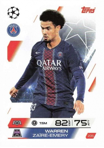 235 Warren Zaïre-Emery ( MACL25/26 )