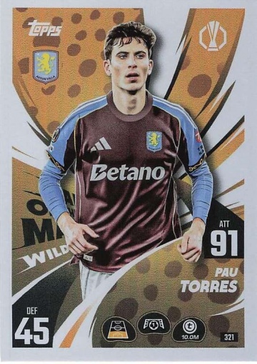 321 Pau Torres (Aston Villa) ( MACL25/26 )