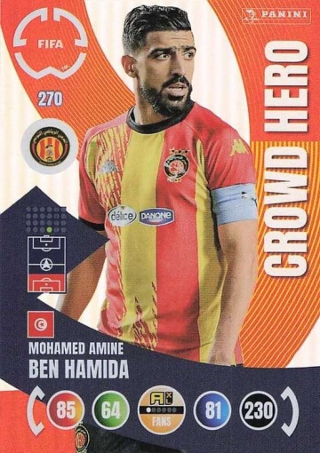 270.  Mohamed Amine Ben Hamida (Espérance de Tunis)  -  Crowd Hero (PAXLCWC25)