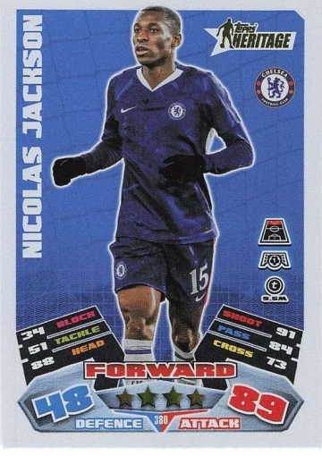 380 Nicolas Jackson (Chelsea FC) ( MACL25/26 )