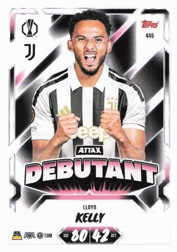 445 Lloyd Kelly (Juventus) - Attax Debutant (MACL2627)
