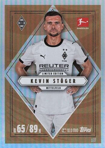 LE17 Kevin Stöger (Borussia Mönchengladbach) nur Eco Pack ( MABL25/26 )