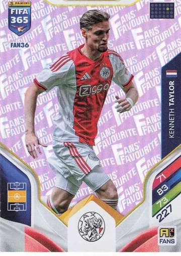 FAN36 (pink) Kenneth Taylor (AFC Ajax) (PF365AXL26)