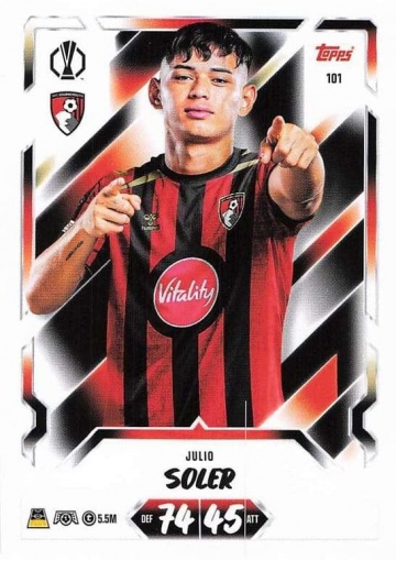 101 Julio Soler (AFC Bournemouth) (MACL2627)