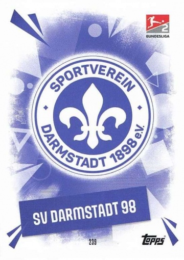 239 SV Darmstadt 98 Club Logo ( MABL25/26 )