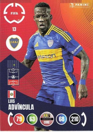 013.  Luis Advíncula (CA Boca Juniors) (PAXLCWC25)