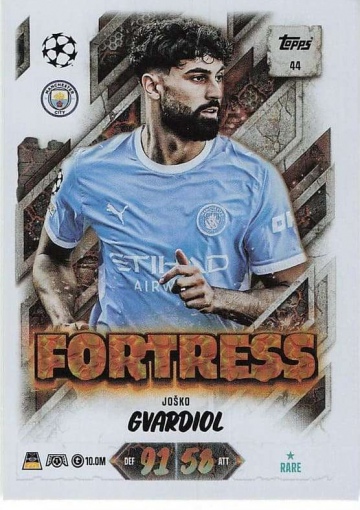 044 Joško Gvardiol (Manchester City) - Fortress  ★ Rare (MACL2627)
