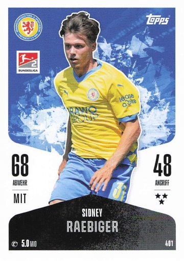 401 Sidney Raebiger (Eintracht Braunschweig) ( MABL24/25 )