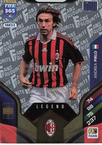 FAN33 Andrea Pirlo (AC Milan) - Legend (PF365AXL26)