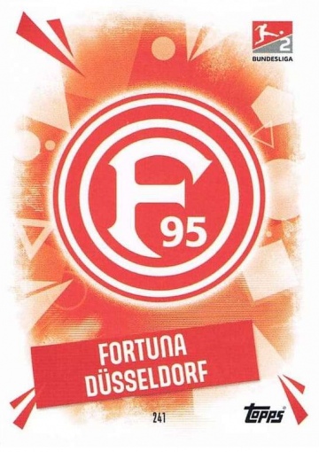 241 Fortuna Düsseldorf Club Logo ( MABL25/26 )