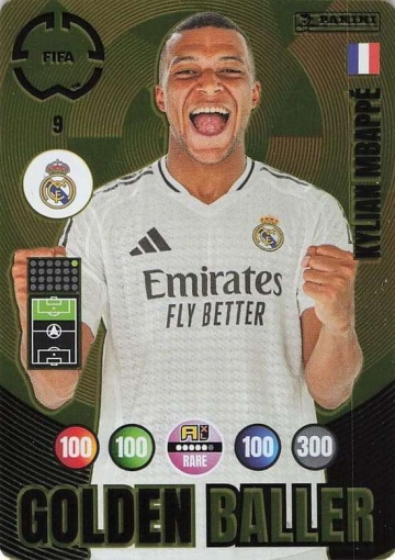 009.  Kylian Mbappé (Real Madrid CF) (PAXLCWC25)