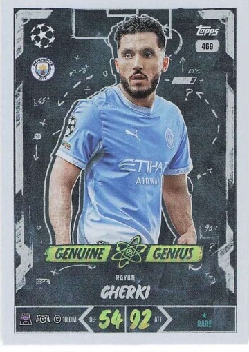 469 Rayan Cherki (Manchester City) (MACL2627)