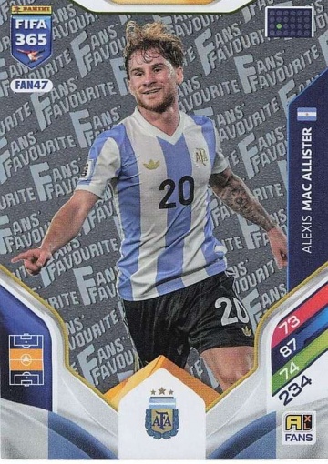 FAN47 Alexis Mac Allister (Argentina) (PF365AXL26)