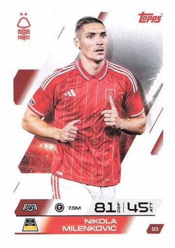 093 Nikola Milenkovic ( MACL25/26 )