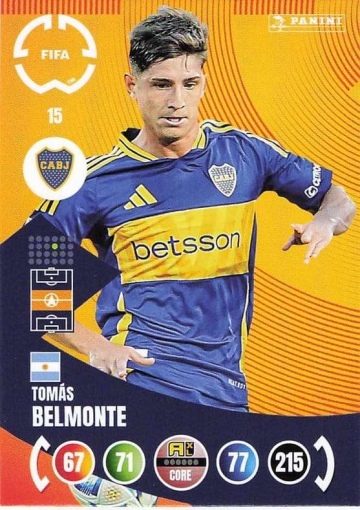 015.  Tomás Belmonte (CA Boca Juniors) (PAXLCWC25)