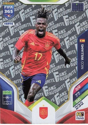 FAN98 Nico Williams (Spain) (PF365AXL26)