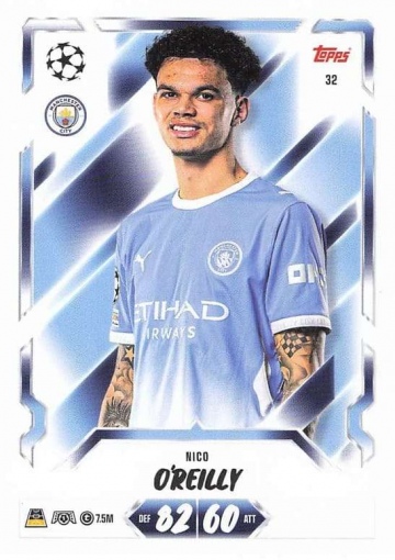 032 Nico O'Reilly (Manchester City) (MACL2627)