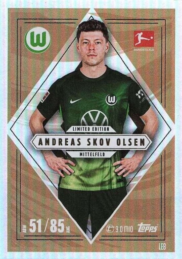 LE8 Andreas Skov Olsen (VfL Wolfsburg) ( MABL25/26 )