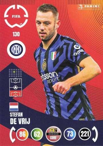 130.  Stefan De Vrij (FC Internazionale Milano) (PAXLCWC25)