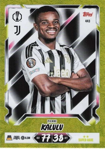 443SR Pierre Kalulu (Juventus) (MACL2627)