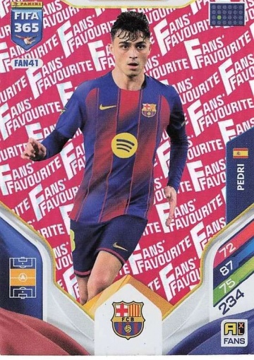 FAN41 (rot) Pedri (FC Barcelona) (PF365AXL26)