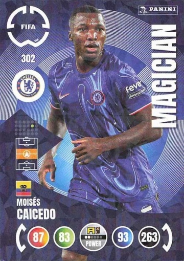 302.  Moisés Caicedo (Chelsea) (PAXLCWC25)