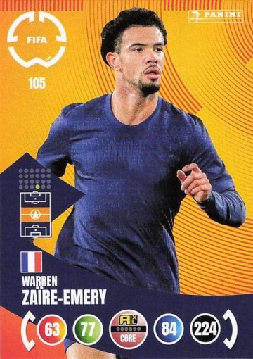 105.  Warren Zaïre-Emery (Paris Saint-Germain) (PAXLCWC25)