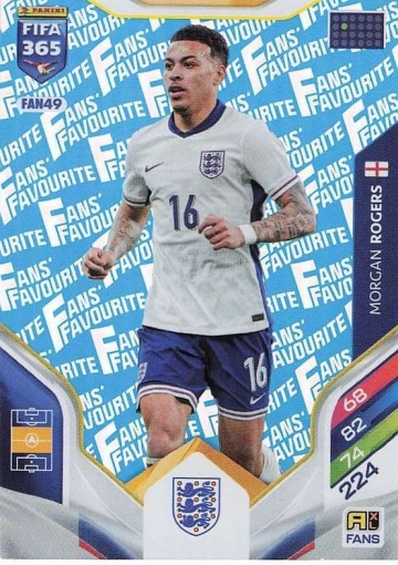 FAN49 (blau) Morgan Rogers (England) (PF365AXL26)