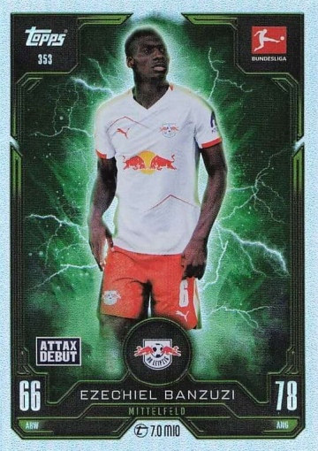 353 Ezechiel Banzuzi (RB Leipzig) MA Debut ( MABL25/26 )