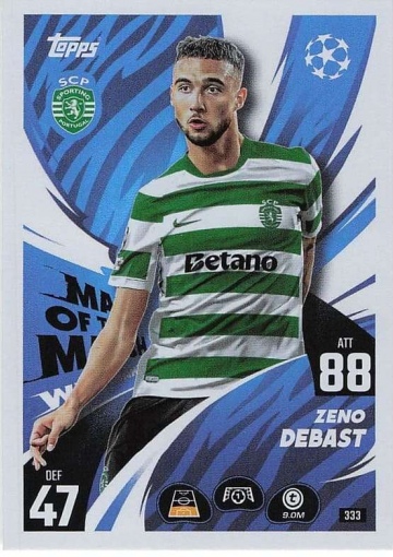 333 Zeno Debast (Sporting CP) ( MACL25/26 )