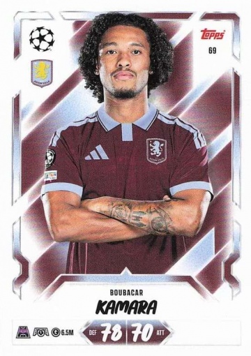069 Boubacar Kamara (Aston Villa) (MACL2627)