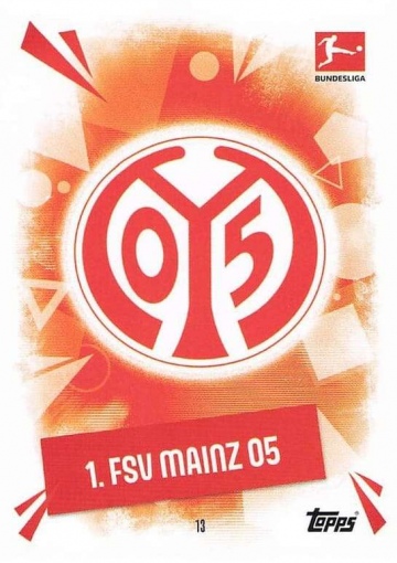 013 1. FSV Mainz 05 Club Logo ( MABL25/26 )