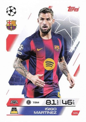 101 Inigo Martinez ( MACL25/26 )