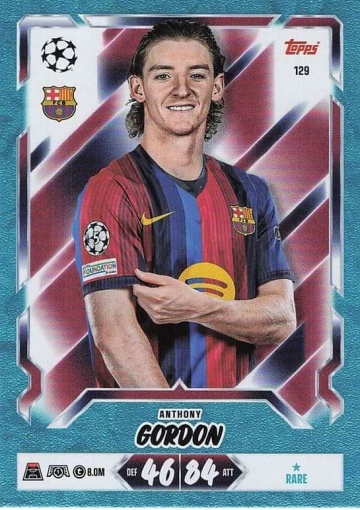 129Rare Anthony Gordon (FC Barcelona) (MACL2627)