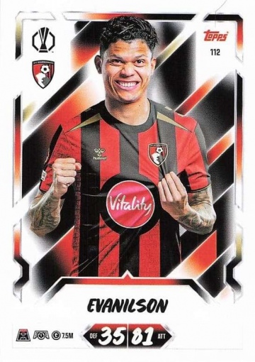 112 Evanilson (AFC Bournemouth) (MACL2627)