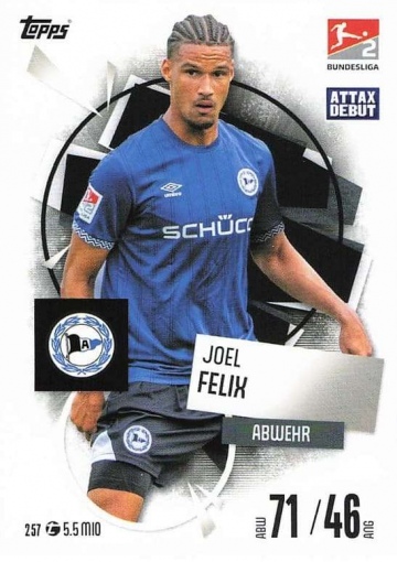 257 Joel Felix (DSC Arminia Bielefeld) MA Debut ( MABL25/26 )