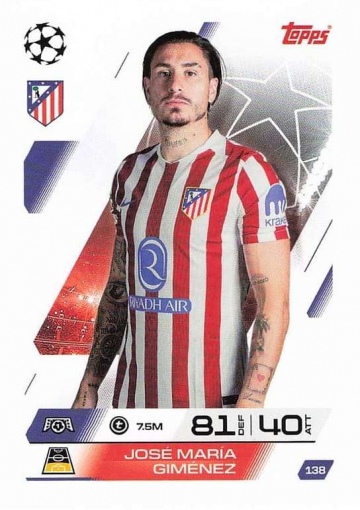 138 José María Giménez ( MACL25/26 )