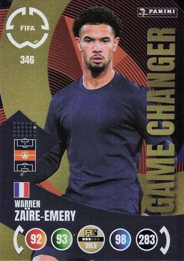 346.  Warren Zaïre-Emery (Paris Saint-Germain) (PAXLCWC25)