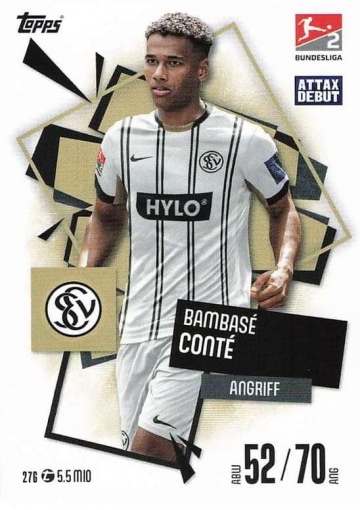 276 Bambasé Conté (SV Elversberg) MA Debut ( MABL25/26 )