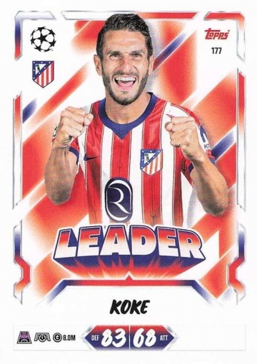 177 Koke (Atlético de Madrid) - Leader (MACL2627)