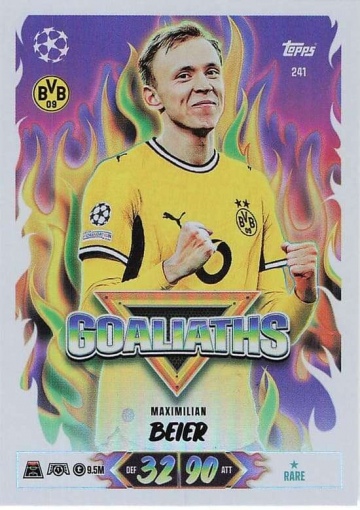 241 Maximilian Beier (Borussia Dortmund) - Goaliaths  ★ Rare (MACL2627)