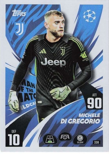 338 Michele di Gregorio (Juventus) ( MACL25/26 )