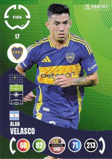 017.  Alan Velasco (CA Boca Juniors) (PAXLCWC25)