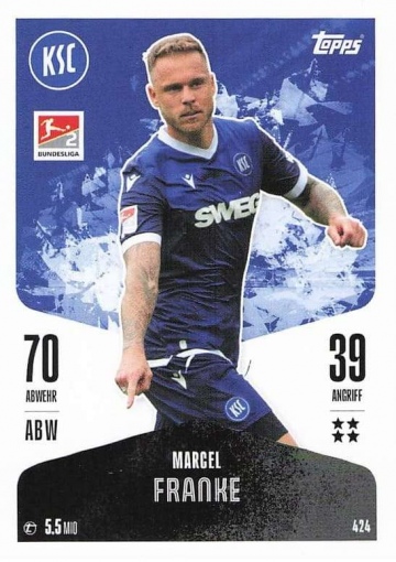 424 Marcel Franke (Karlsruher SC) ( MABL24/25 )