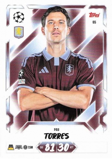065 Pau Torres (Aston Villa) (MACL2627)