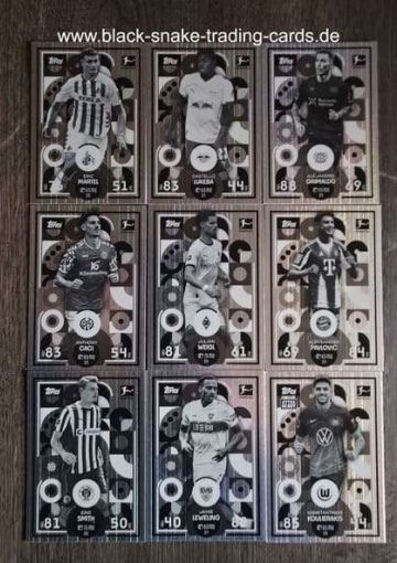 Alle 9 Monochrome Masterpieces ( 370 - 378 ) ( MABL25/26 )