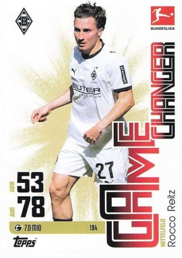 194 Rocco Reitz (Borussia Mönchengladbach) ( MABL25/26 )