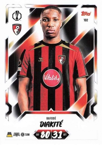 102 Bafodé Diakité (AFC Bournemouth) (MACL2627)
